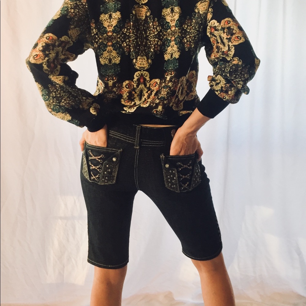 Original JLo Denim Jean Bridge Shorts